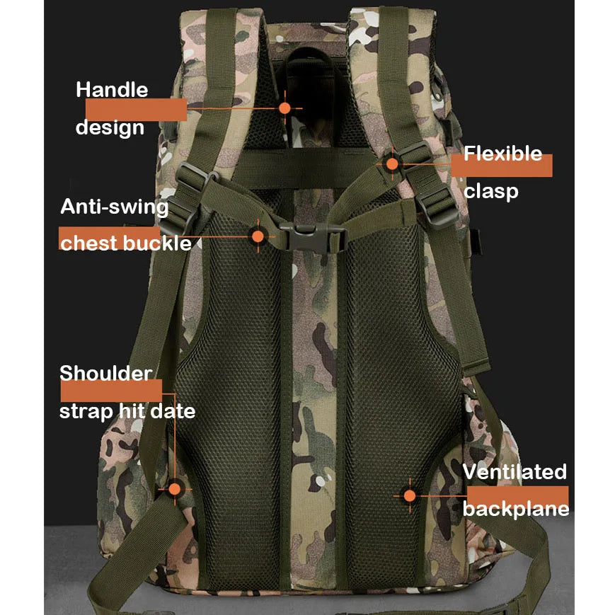 Outdoor Waterproof Camping Storage, Travel Backpack