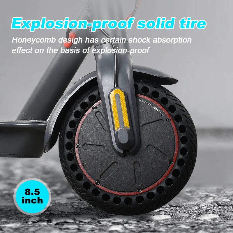 350W Electric Scooter for Adults 36V 10.4AH Max Range 30KM Folding E-scooter