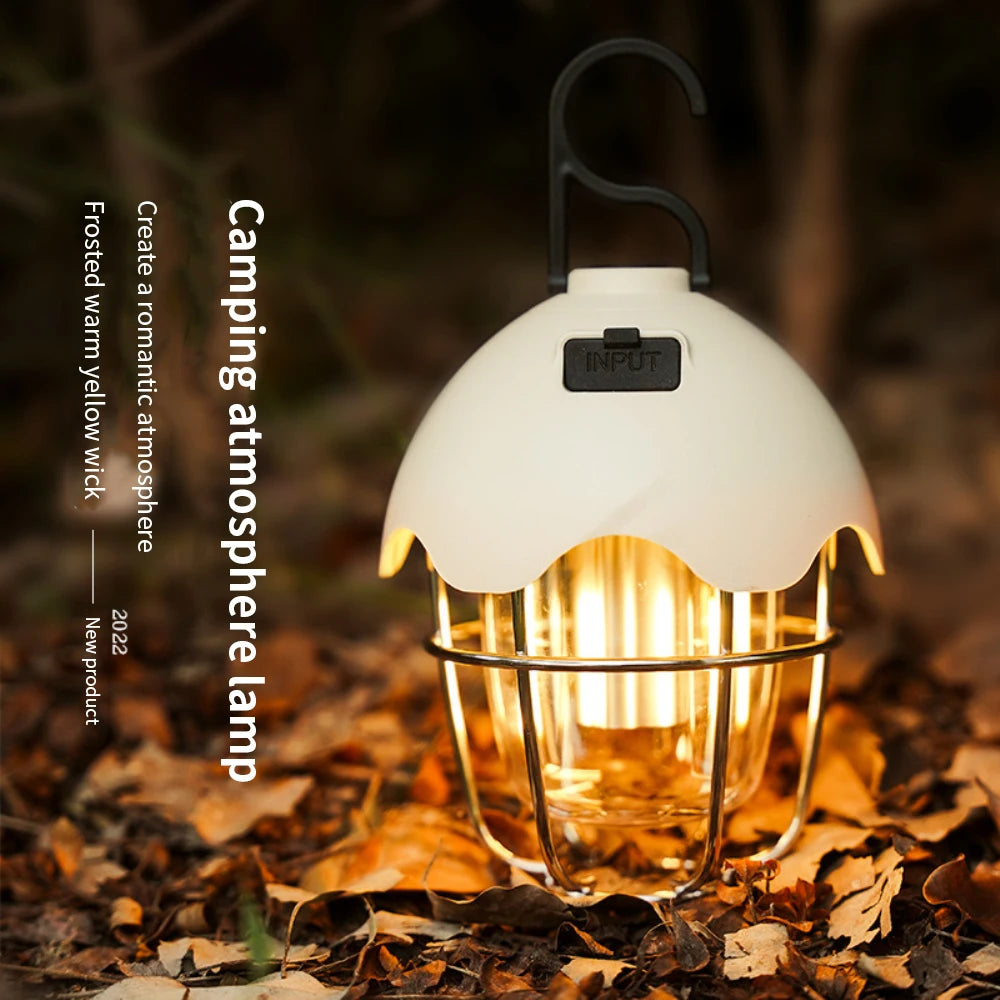 Rechargeable Camping Lantern, Tent Light, Flashlight