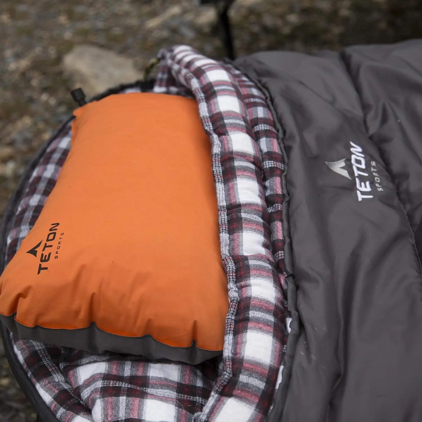 Fahrenheit XXL-25, 20, and 0 Degree Sleeping Bag for Adults;Warm Cotton Lining for Camping in Comfort, All Weather