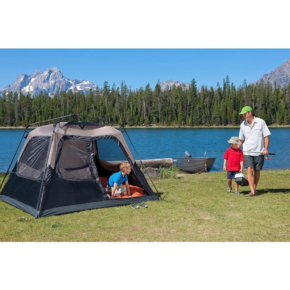 Camping Tent With Instant Setup  Sets Up in 60 Seconds