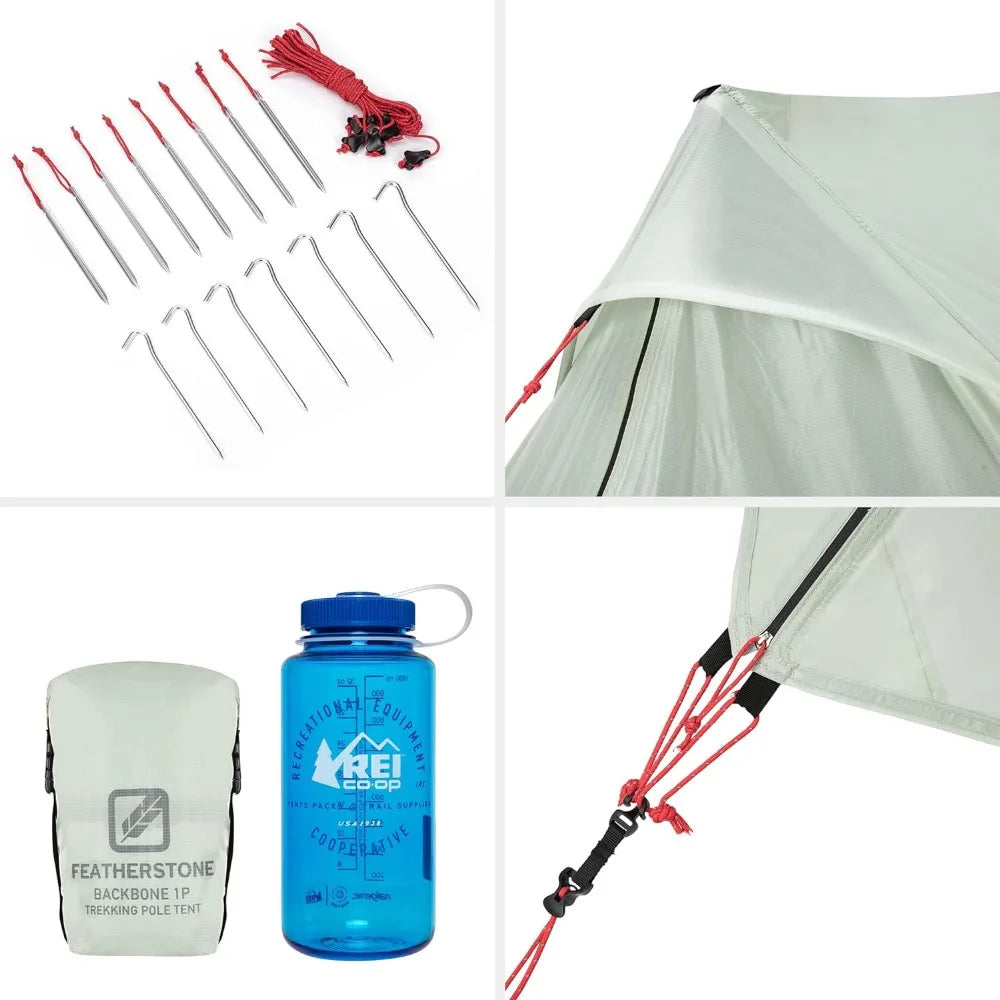 Waterproof Backbone Ultralight Tent for Backpacking,