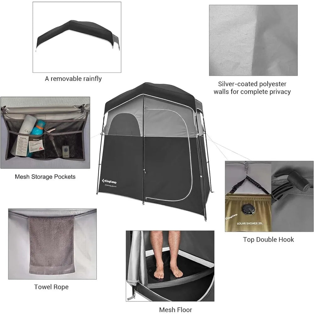 Oversized Camping Shower Tent , Privacy Tent