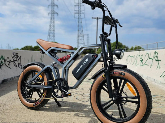 G60 City Electric Bicycle, 48V 1500W, Peak 18Ah, Removable Battery, 50km/H 20-Inch Fat Tires, Shimano 7-Speed Electric Bike