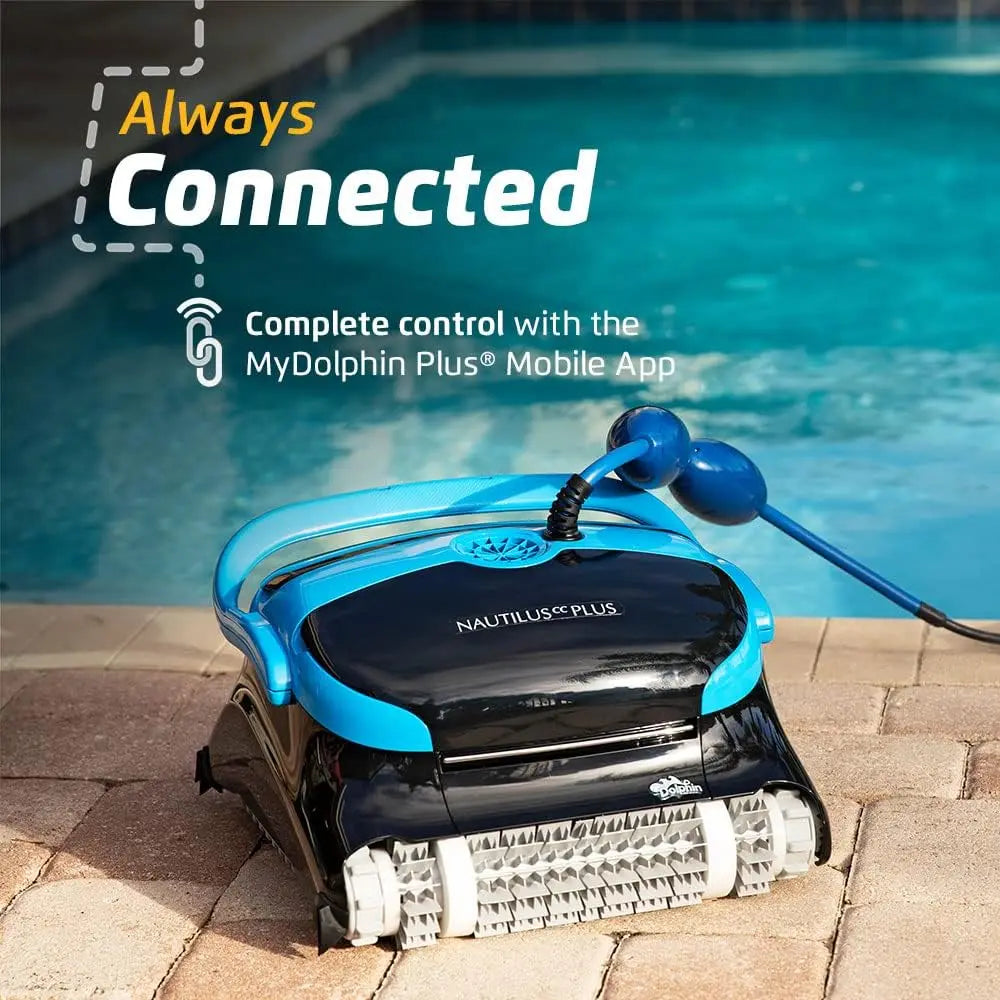 Nautilus CC Plus Wi-Fi Robotic Pool Vacuum Cleaner up to 50 FT - Wall Climbing