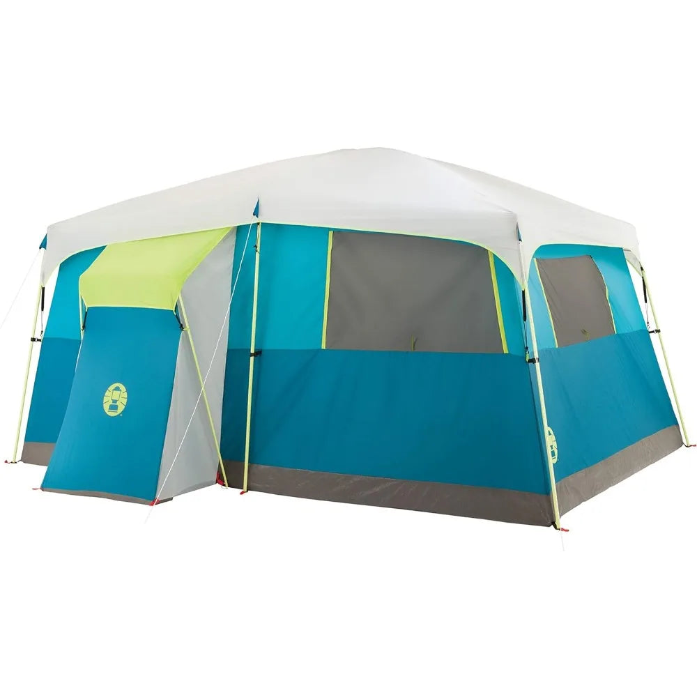 Coleman 8-Person Camping Tent with Built-in Closet  with Fast Pitch Setup