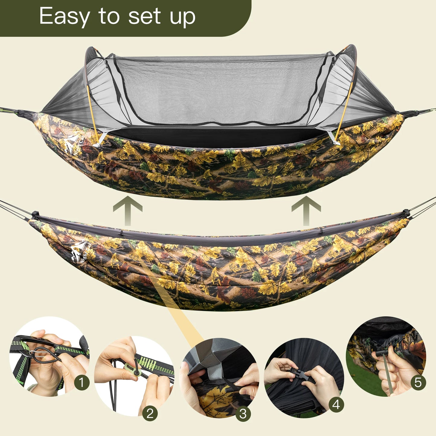 NightCat Outdoor Camping Hammock