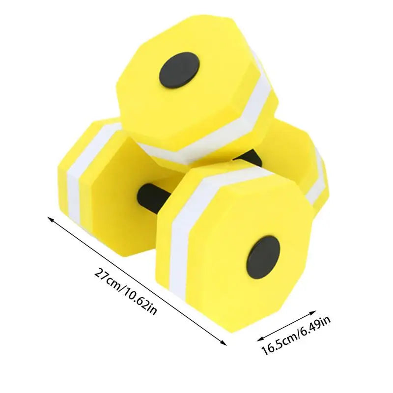 Dumbbell Set For Aqua Fitness Pool Weights