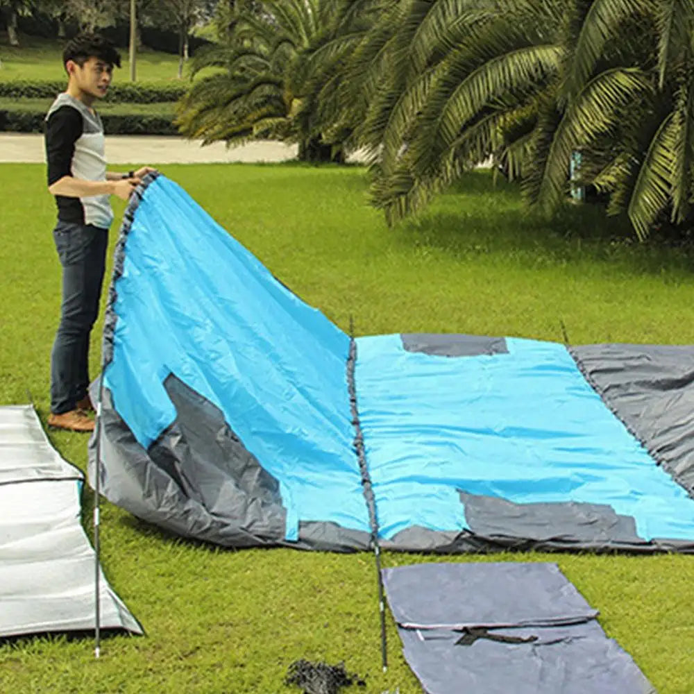 8-10 Person Portable Waterproof and Windproof Camping Tunnel Tent