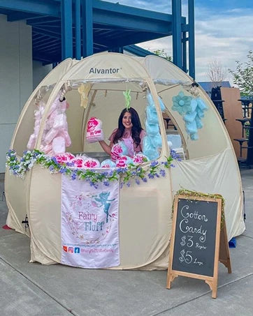 Pop Up Canopy for Commercial Activity - Vendor Booth Event Tent - 10x10