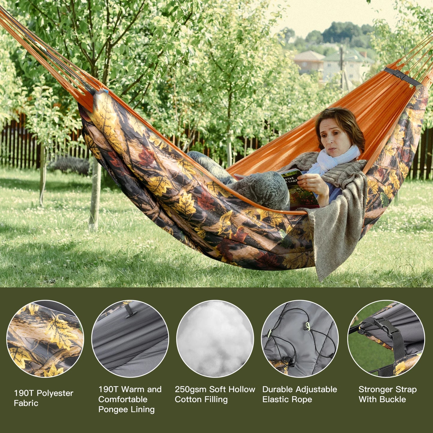 NightCat Outdoor Camping Hammock