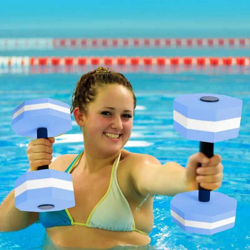 Dumbbell Set For Aqua Fitness Pool Weights