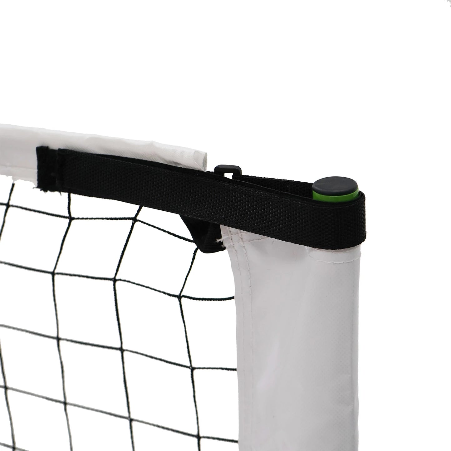 Portable Pickleball Net System with 4 Paddles 6 Pickleballs Full Court Official Regulation Size