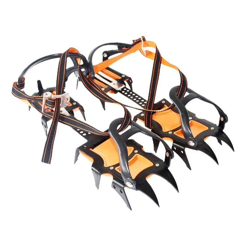 Mountaineering 12 Teeth Manganese Steel Ice Climbing Crampons