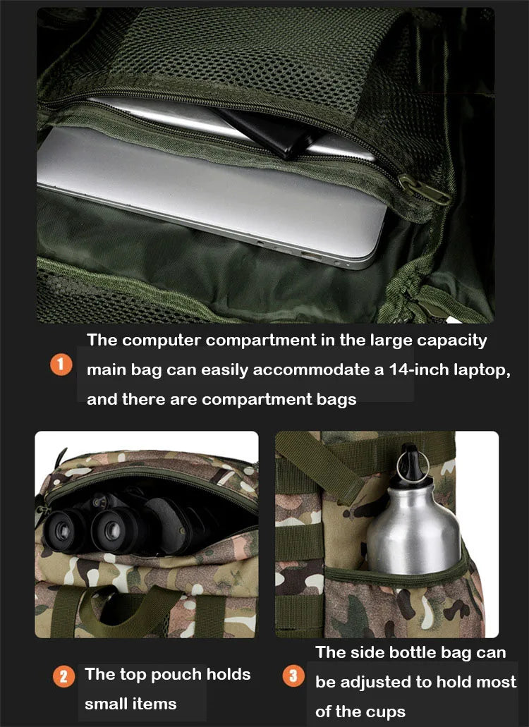 Outdoor Waterproof Camping Storage, Travel Backpack