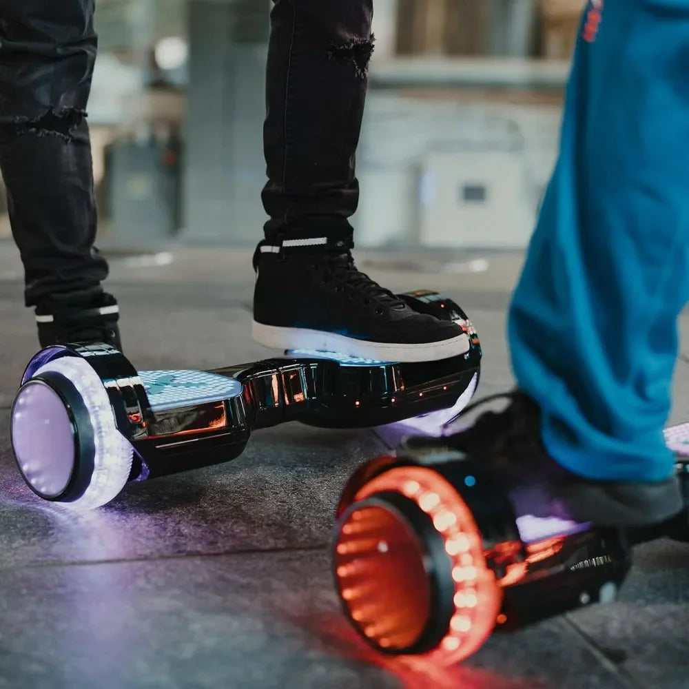 Electric Hoverboard 7MPH Top Speed,9Mile Range,5HR Run-Time, Built-in Bluetooth Speaker